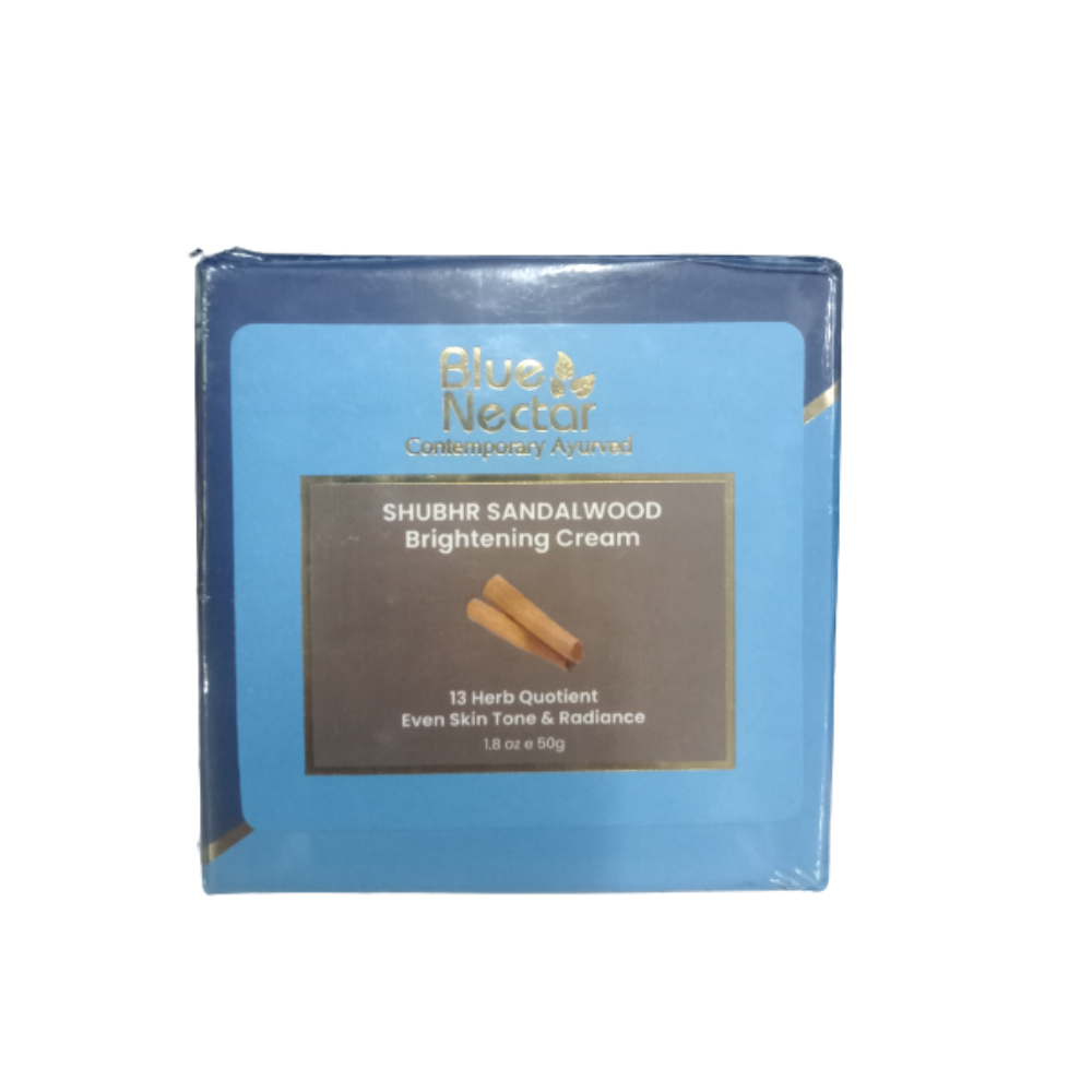 Blue Nectar Shubhr Brightening & Radiance Sandalwood Cream for Women | Grocsy