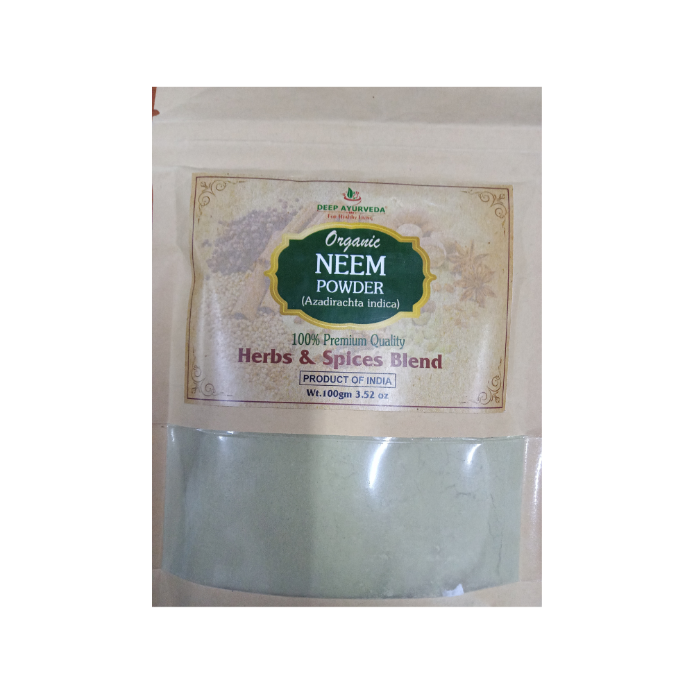 Deep Ayurveda Organic Neem Powder | Grocsy