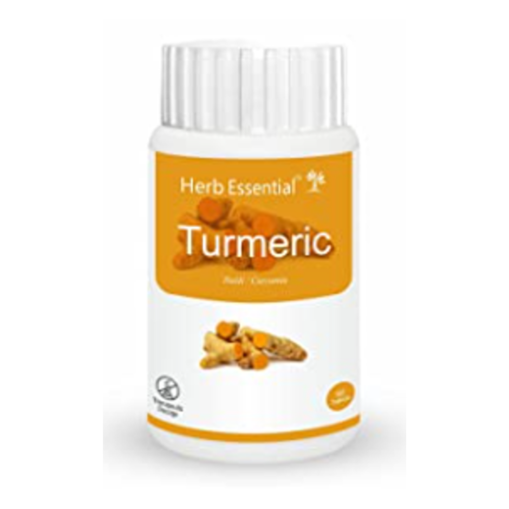 Herb Essential Turmeric Tablets | Grocsy