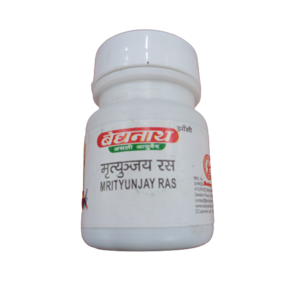 Baidyanath Jhansi Mrityunjaya Ras 40 Tabs | Grocsy