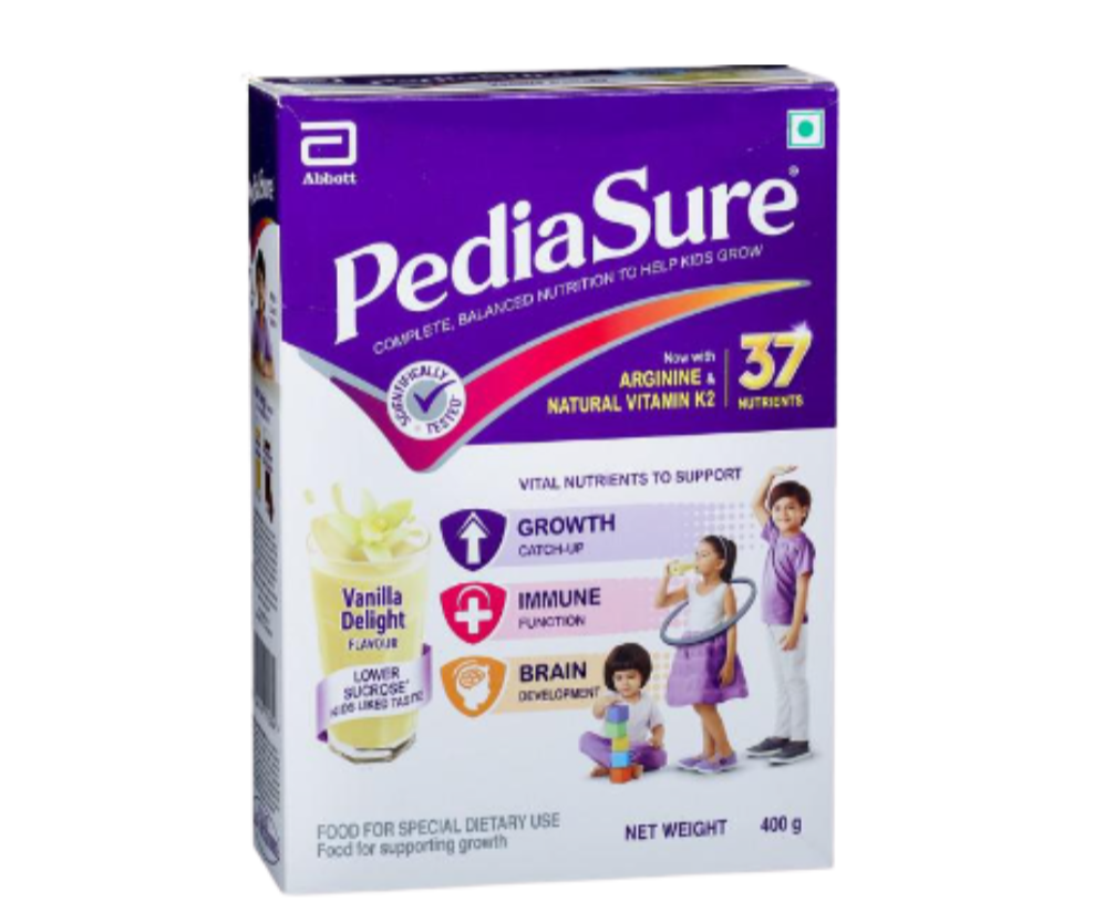PediaSure Health and Nutrition Drink Powder for Kids Growth (Vanilla) | Grocsy