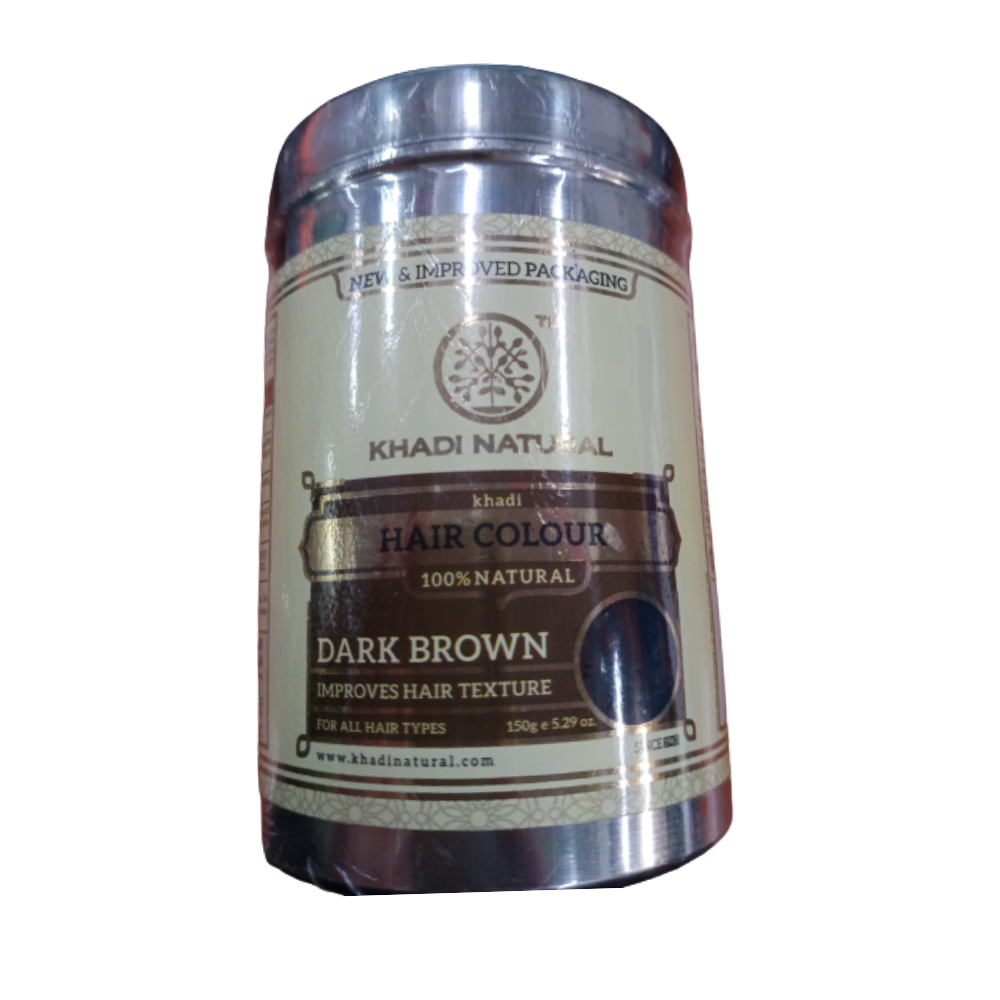 Khadi Natural Herbal Hair Colour Dark Brown | Grocsy