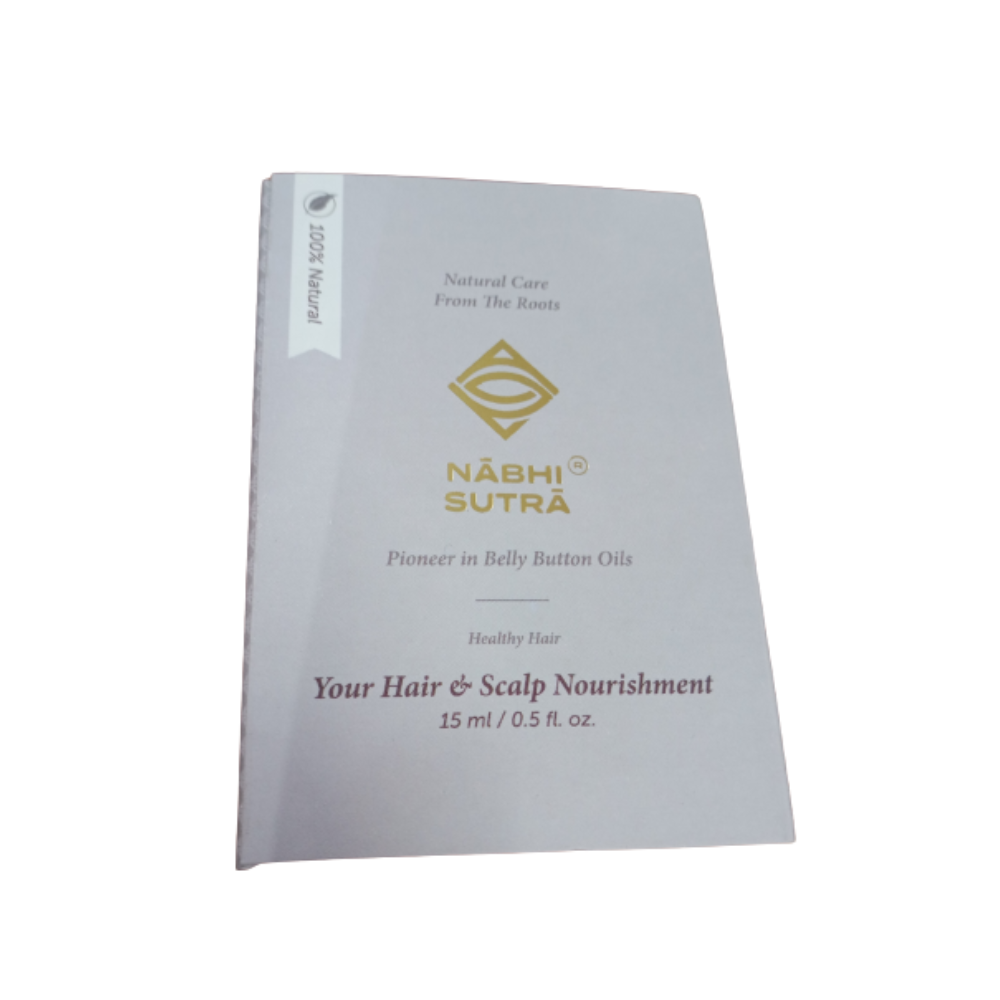 Nabhi Sutra Healthy Hair Care - Belly Button Oil | Grocsy