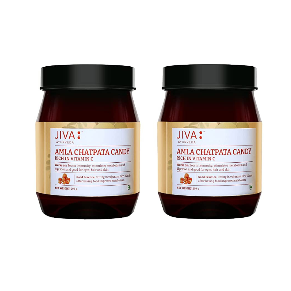 Jiva Ayurveda Chatpata Amla Candy | Grocsy