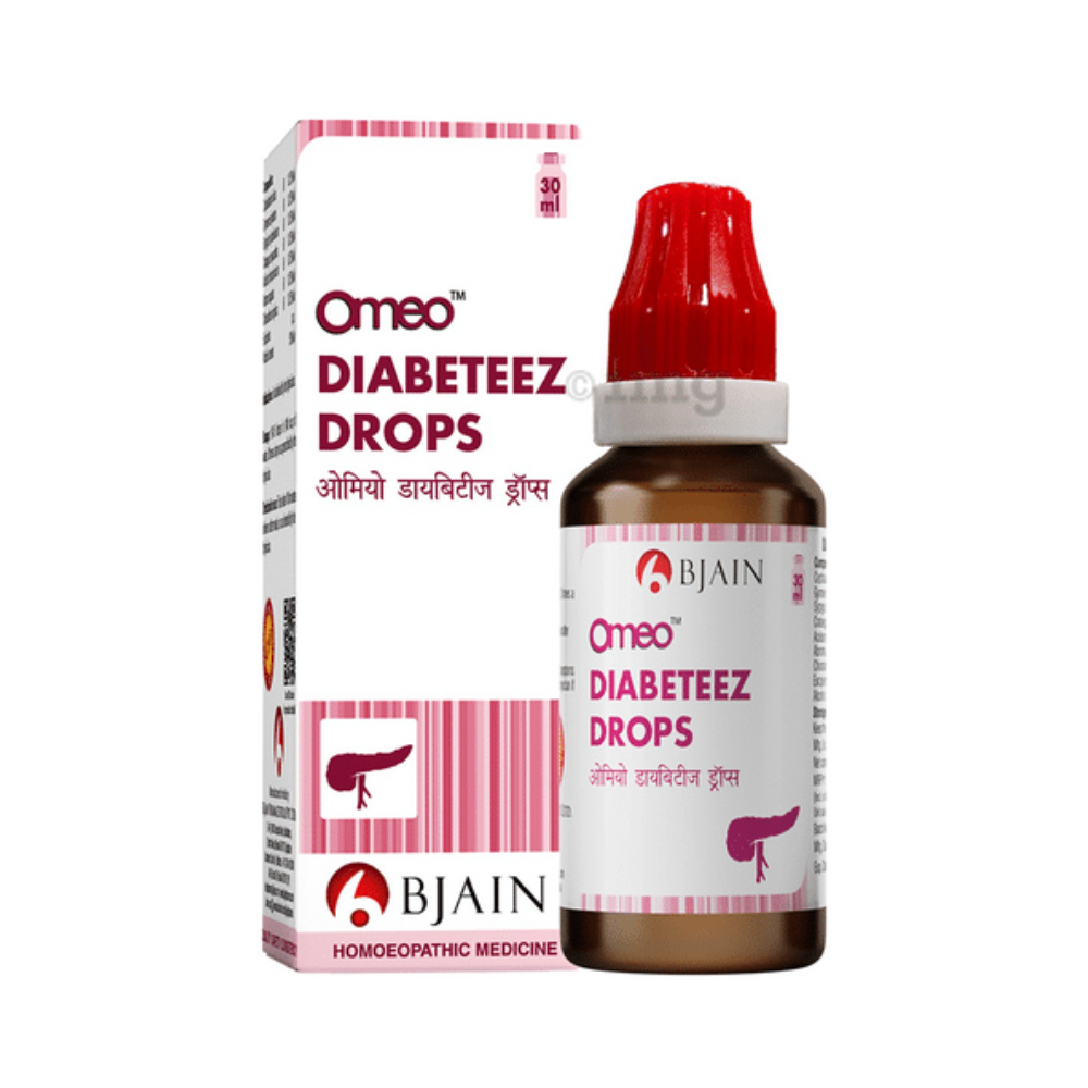 Bjain Homeopathy Omeo Diabetes Drops | Grocsy