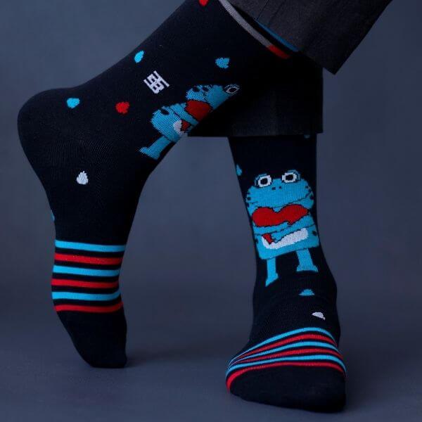 Socksoho Luxury Men Socks Look Into My Eyes Edition | Grocsy