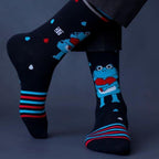 Socksoho Luxury Men Socks Look Into My Eyes Edition | Grocsy