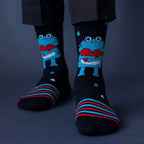Socksoho Luxury Men Socks Look Into My Eyes Edition | Grocsy
