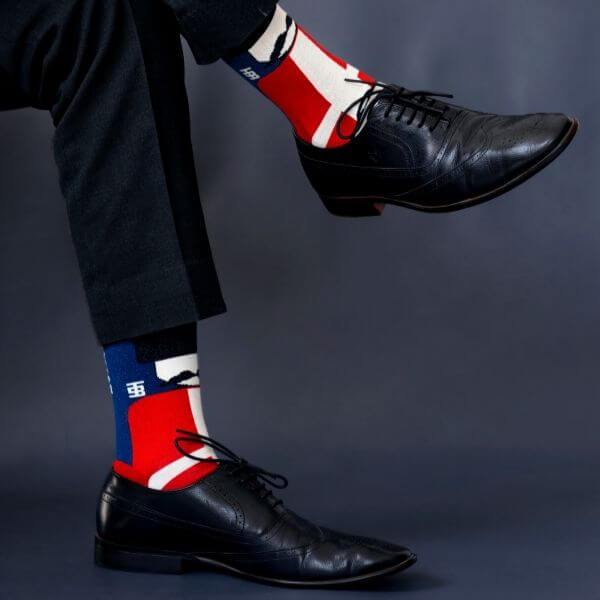 Socksoho Luxury Men Socks London Edition | Grocsy