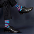 Socksoho Luxury Men Socks Blueberry Edition | Grocsy