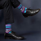 Socksoho Luxury Men Socks Blueberry Edition | Grocsy