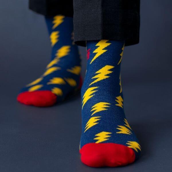 Socksoho Luxury Men Socks Flash Edition | Grocsy