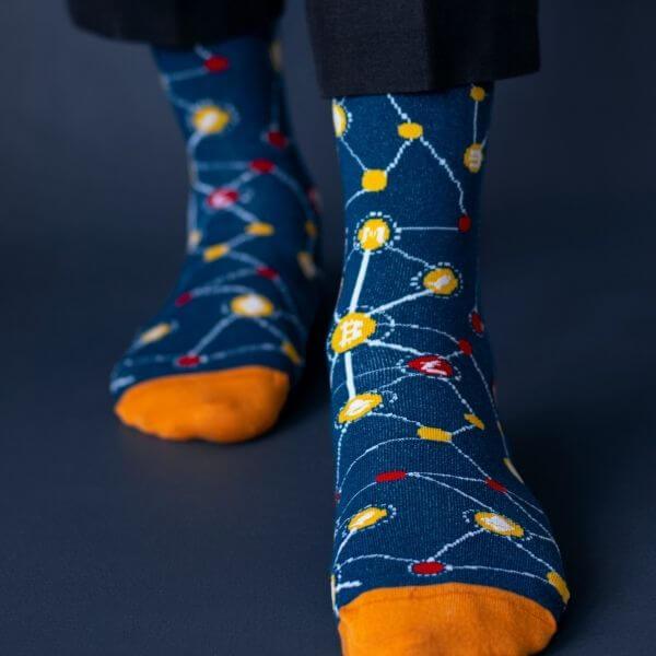 Socksoho Luxury Men Socks Fintech Edition | Grocsy