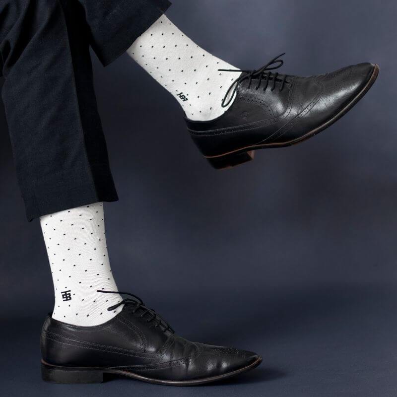 Socksoho Luxury Designer Socks Made With Premium Scottish Lisle Cotton The Gentleman Edition | Grocsy