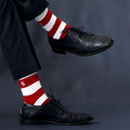 Socksoho Luxury Men Socks Cranberry Edition | Grocsy