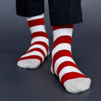 Socksoho Luxury Men Socks Cranberry Edition | Grocsy