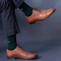 Socksoho Luxury Men Socks Majestic Green | Grocsy