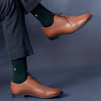 Socksoho Luxury Men Socks Majestic Green | Grocsy