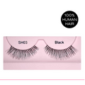 Glamgals Hollywood-U.S.A Stylish Black Soft Thick Reusable False Eye Lashes For Women - SH03 | Grocsy
