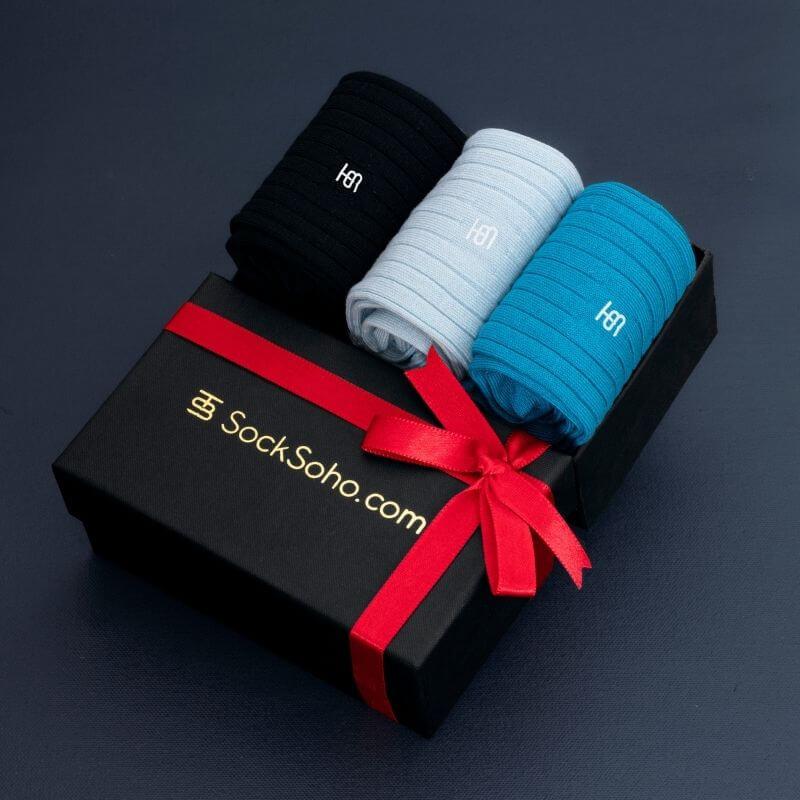 Socksoho Luxury Men Socks Summer Giftbox | Grocsy