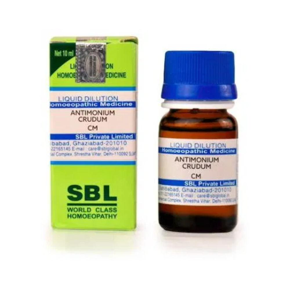 SBL Homeopathy Antimonium Crudum Dilution | Grocsy