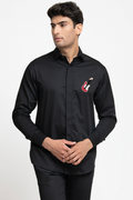 Guitar Embroidery Shirt by Hilo Design | Grocsy