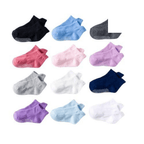 AHC Baby Socks Anti Slip Anti Skid Soft Cotton Blended Ankle length Socks With Grip | Grocsy