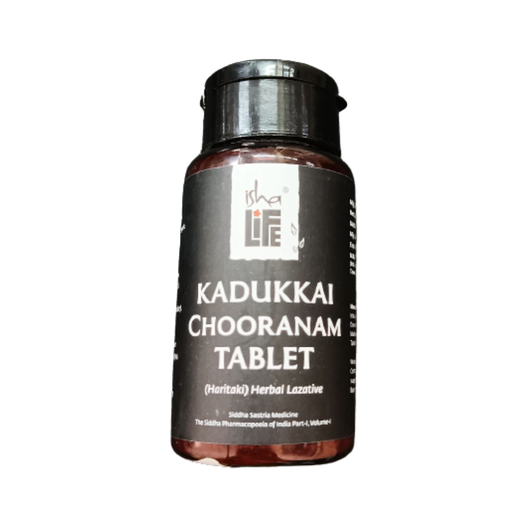 Isha Life Haritaki / Kadukkai Tablets | Grocsy