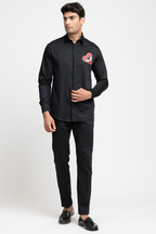 Red Heart Embroidery Shirt by Hilo Design | Grocsy