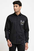 Dog Embroidery Shirt by Hilo Design | Grocsy