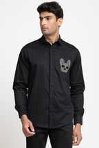 Dog Embroidery Shirt by Hilo Design | Grocsy