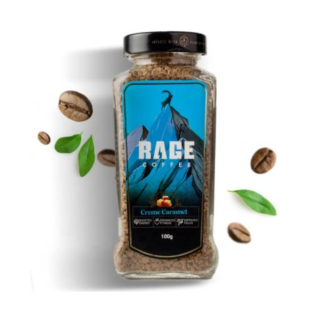 Rage Coffee Creme Caramel Instant Coffee | Grocsy