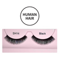 Glamgals Hollywood-U.S.A Stylish Black Soft Thick Reusable False Eye Lashes - SH14 | Grocsy