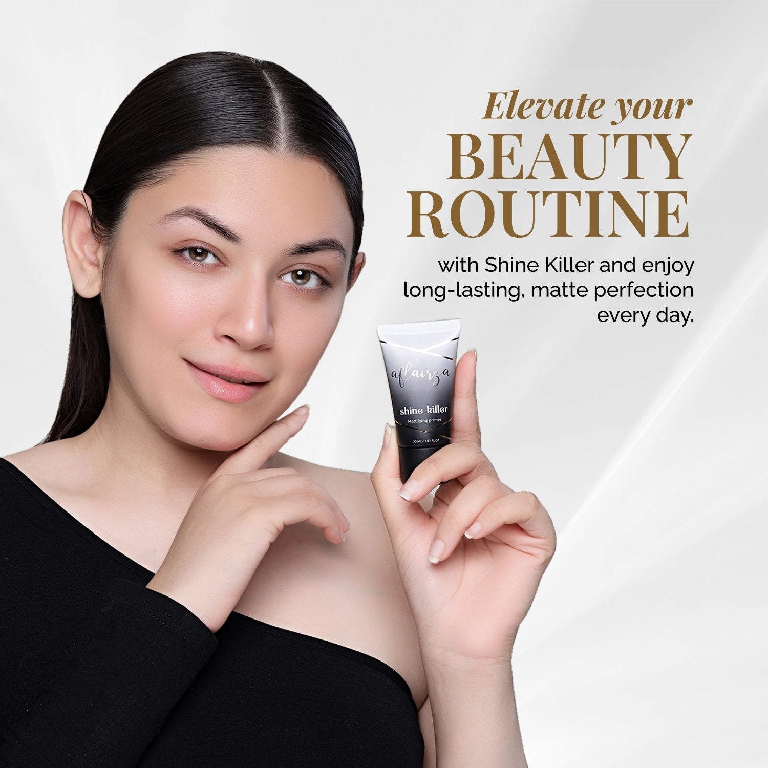 Aflairza Shine Killer Mattifying Primer-Perfect Makeup Base for Oily & Combination Skin | Grocsy
