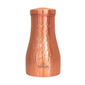 Tamas Hammered Bedroom Copper Water Jar | Grocsy