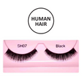 Glamgals Hollywood-U.S.A Stylish Black Soft Thick Reusable False Eye Lashes - SH07 | Grocsy