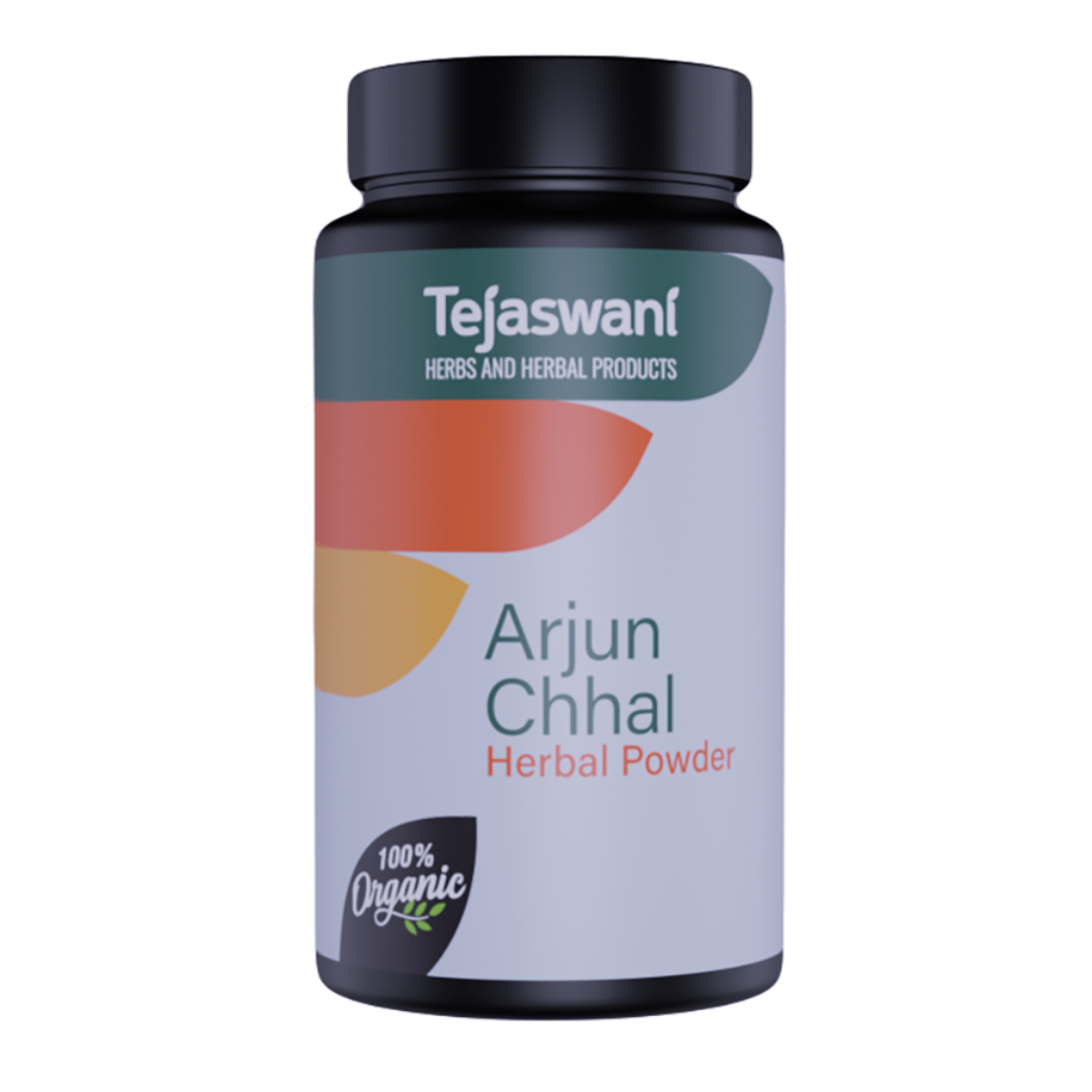 Tejaswani Herbs and Herbal Products Arjun Chhal Herbal Powder | Grocsy