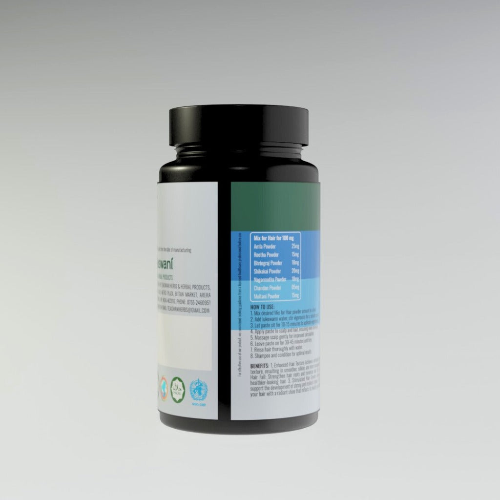 Tejaswani Herbs and Herbal Products Herbal Mix for Hair Powder | Grocsy