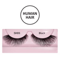 Glamgals Hollywood-U.S.A Stylish Black Soft Thick Reusable False Eye Lashes - SH06 | Grocsy