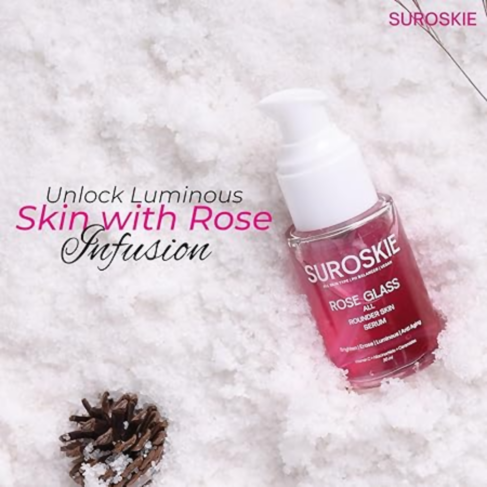 SUROSKIE Rose Glass All Rounder Face Serum | Grocsy