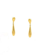 Golden Drop Earrings - Ruby Raang | Grocsy