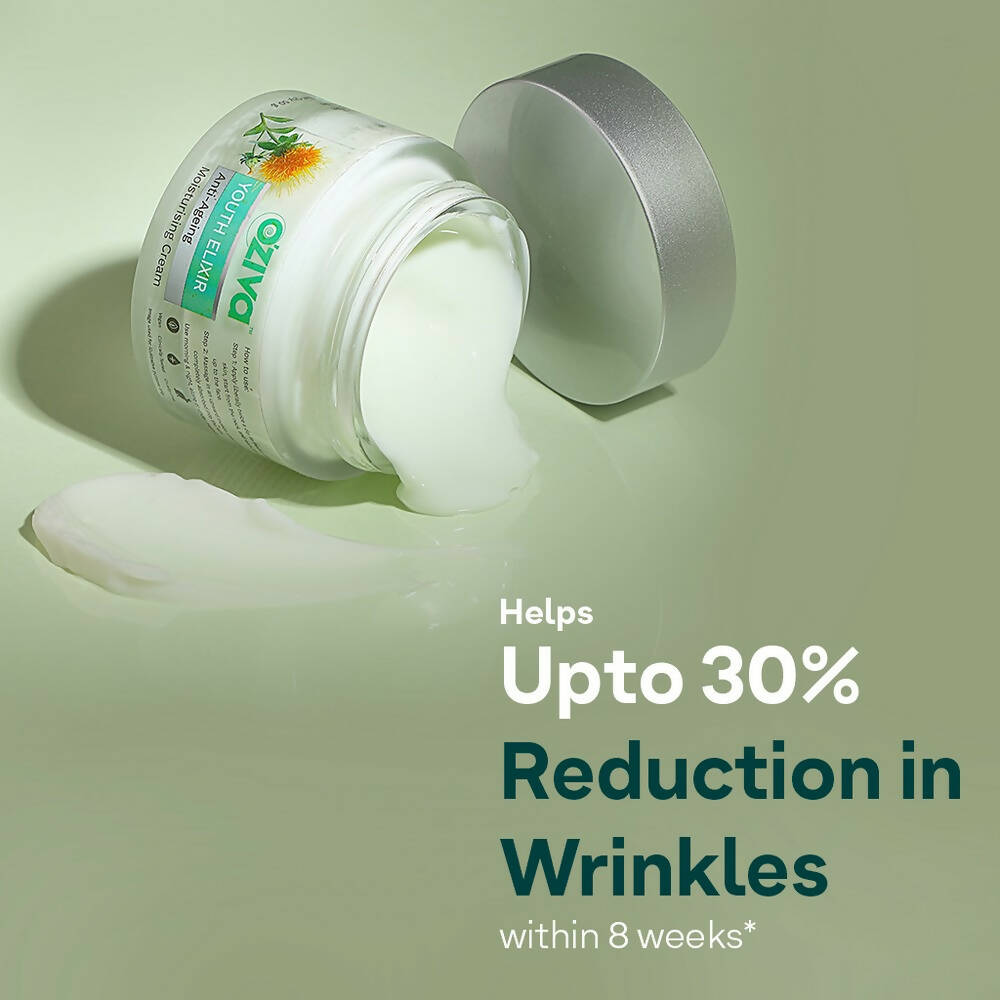 OZiva Youth Elixir Anti-Ageing Moisturising Cream | Grocsy