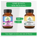 Organic India Flaxseed Oil Capsules | Grocsy
