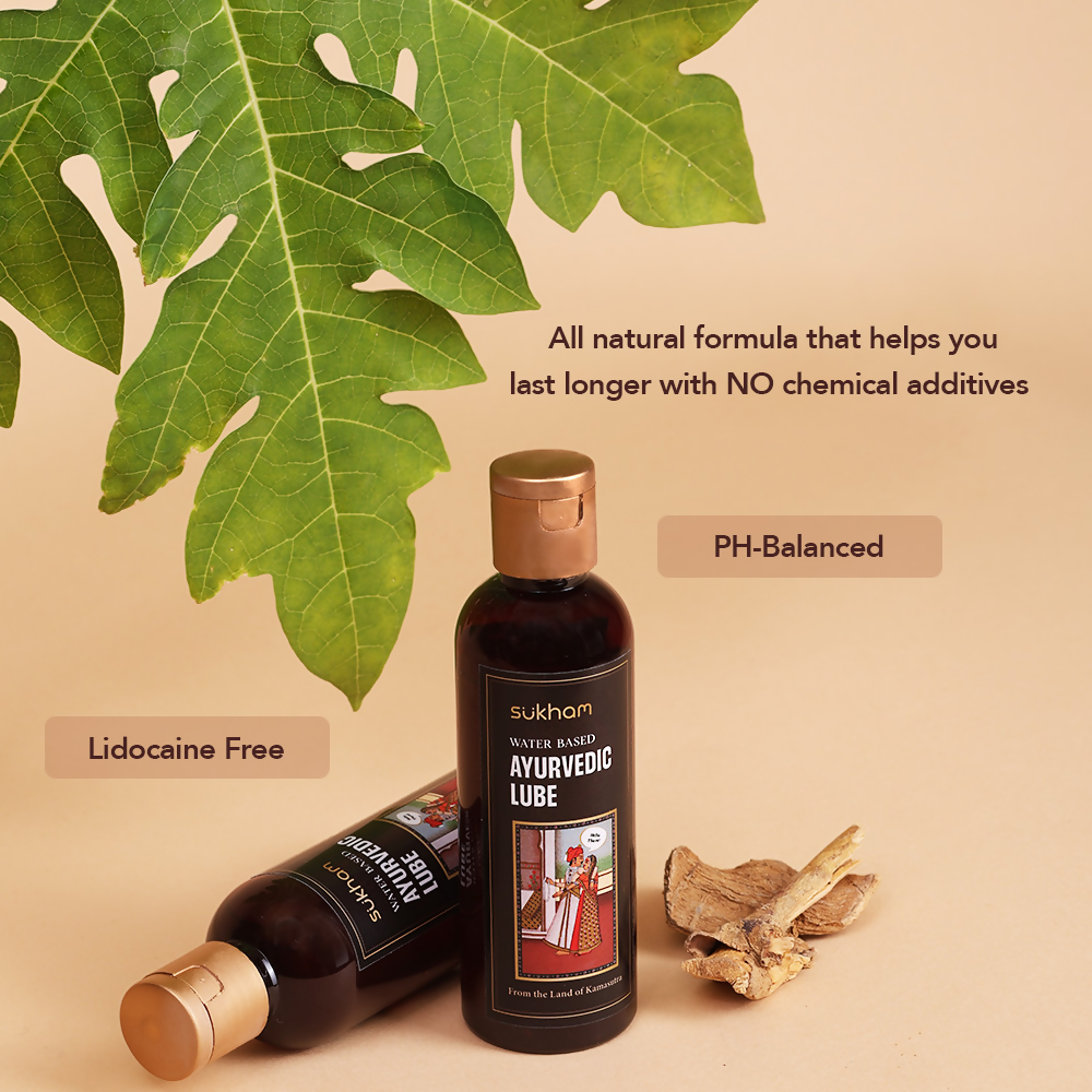 Sukham Water-Based Ayurvedic Lube | Grocsy