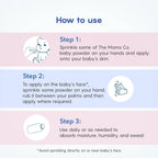 The Moms Co Natural Talc-Free Baby Powder | Grocsy
