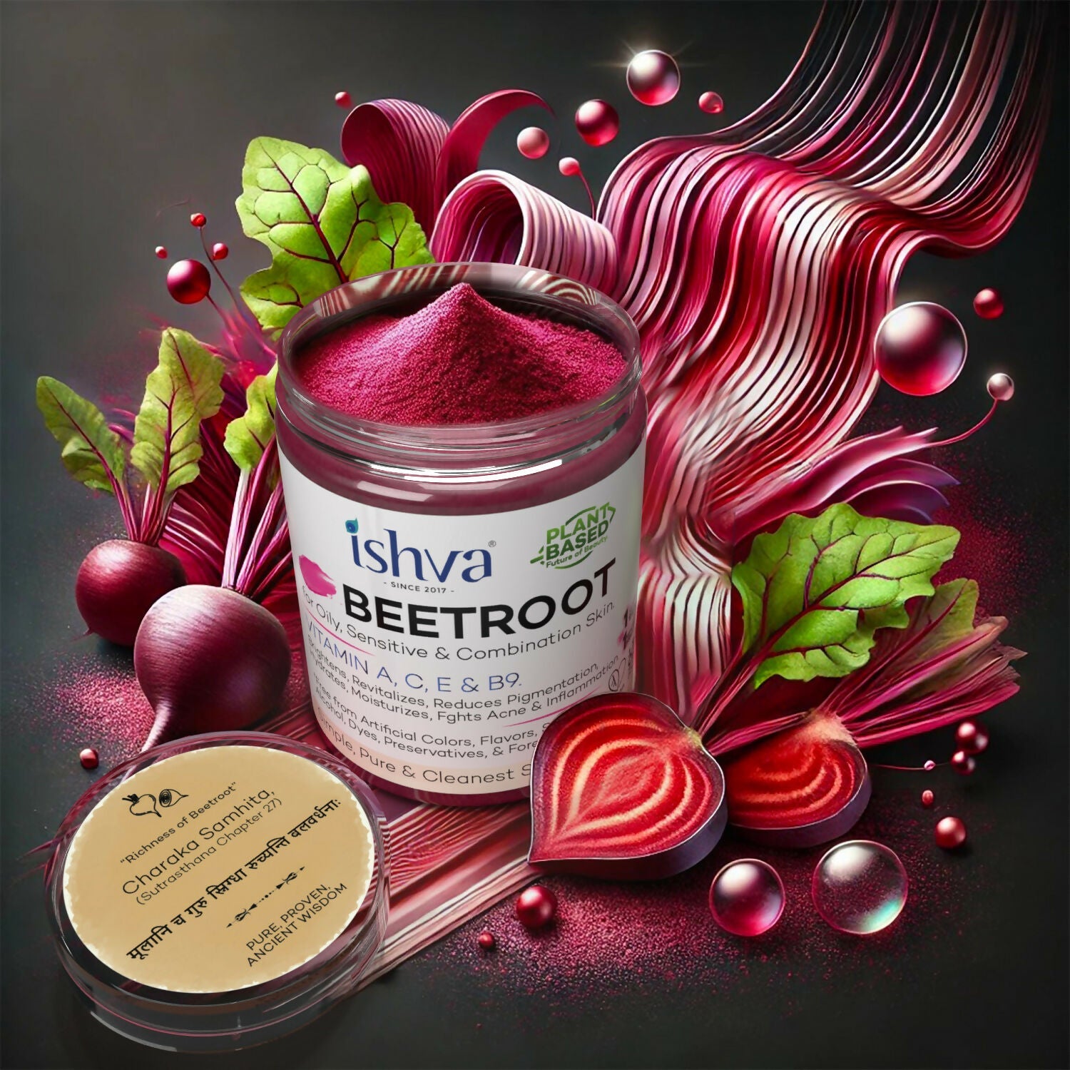 Ishva Beetroot powder For Skin | Grocsy