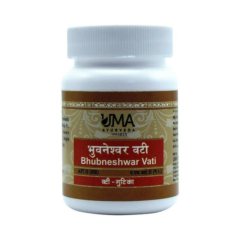 Uma Ayurveda Bhubneshwar Vati Tablets | Grocsy