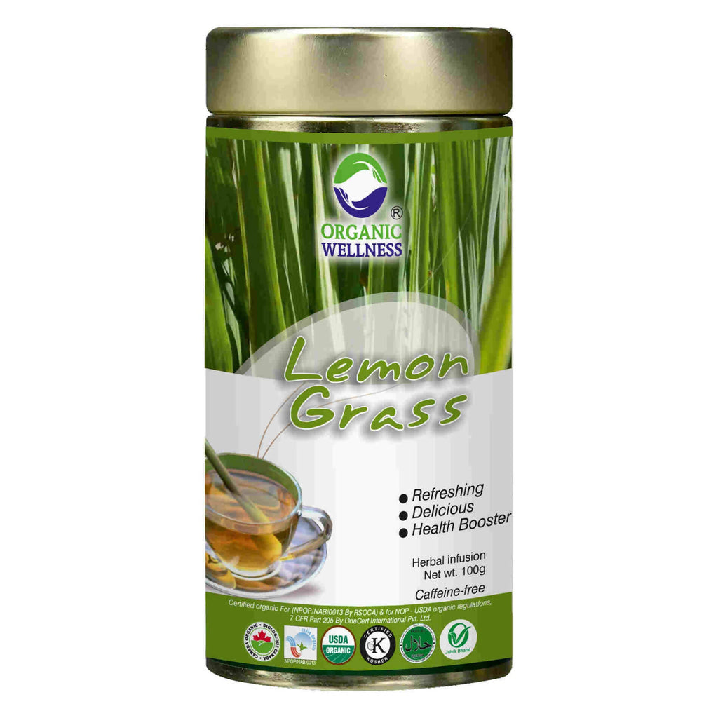 Organic Wellness Blossom Lemongrass Tea | Grocsy