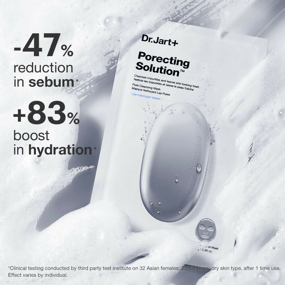 Dr.Jart+ Dermask Porecting Solution Face Mask with Pour Cleansing Mask | Grocsy