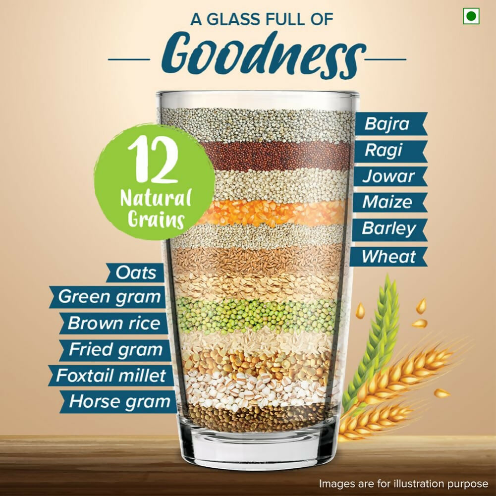 Tata Soulfull Nutri Drink+ With Millets, 0% Added Sugar - Almond Flavor | Grocsy